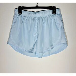 Nike Women’s Tempo Dri-FIT Running Shorts Size M Light Blue Athletic Activewear